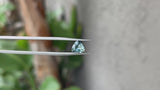 1.14CT PRECISION CUT TRILLION BRILLIANT MONTANA SAPPHIRE, COLOR SHIFTING LIGHT BLUE TEAL, 6.6MM