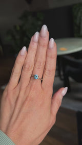 1.00CT PRECISION CUT OVAL CUSHION MONTANA SAPPHIRE, PARTI BRIGHT CORNFLOWER BLUE, 6.2X5.2X3.9MM