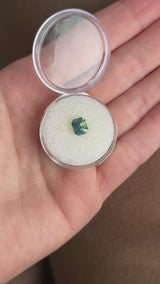 1.73CT RADIANT CUT MADAGASCAR SAPPHIRE, , 6.5X5.5X5.2MM