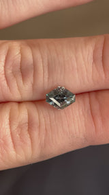 1.28ct Montana Sapphire, medium teal, 7.2x5.6x4.1mm, UNTREATED