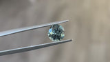 1.75CT ROUND PRECISION CUT MONTANA SAPPHIRE, TEAL, 7.2MM