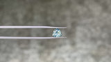 1.14CT PRECISION CUT TRILLION BRILLIANT MONTANA SAPPHIRE, COLOR SHIFTING LIGHT BLUE TEAL, 6.6MM