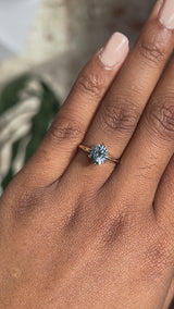 Skinny 6-Prong Solitaire - Setting