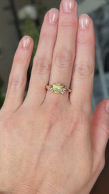 Wandering Vine with Diamonds Low Profile - Setting