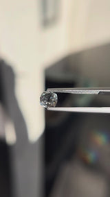 1.65ct Montana Sapphire, Light Mint Green, 6.3x6.3x4.4mm, Untreated