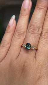 Starry Night Diamond Solitaire, Stackable - Setting