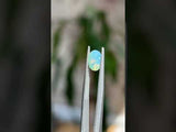 1.18CT OVAL GOMBE SAPPHIRE, SILKY TEAL GREEN, 7.17X5.32X3.80MM, UNHEATED