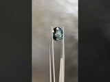 1.52CT OVAL MOZAMBIQUE SPINEL, TEAL BLUE, 8.0X6.7MM, UNTREATED