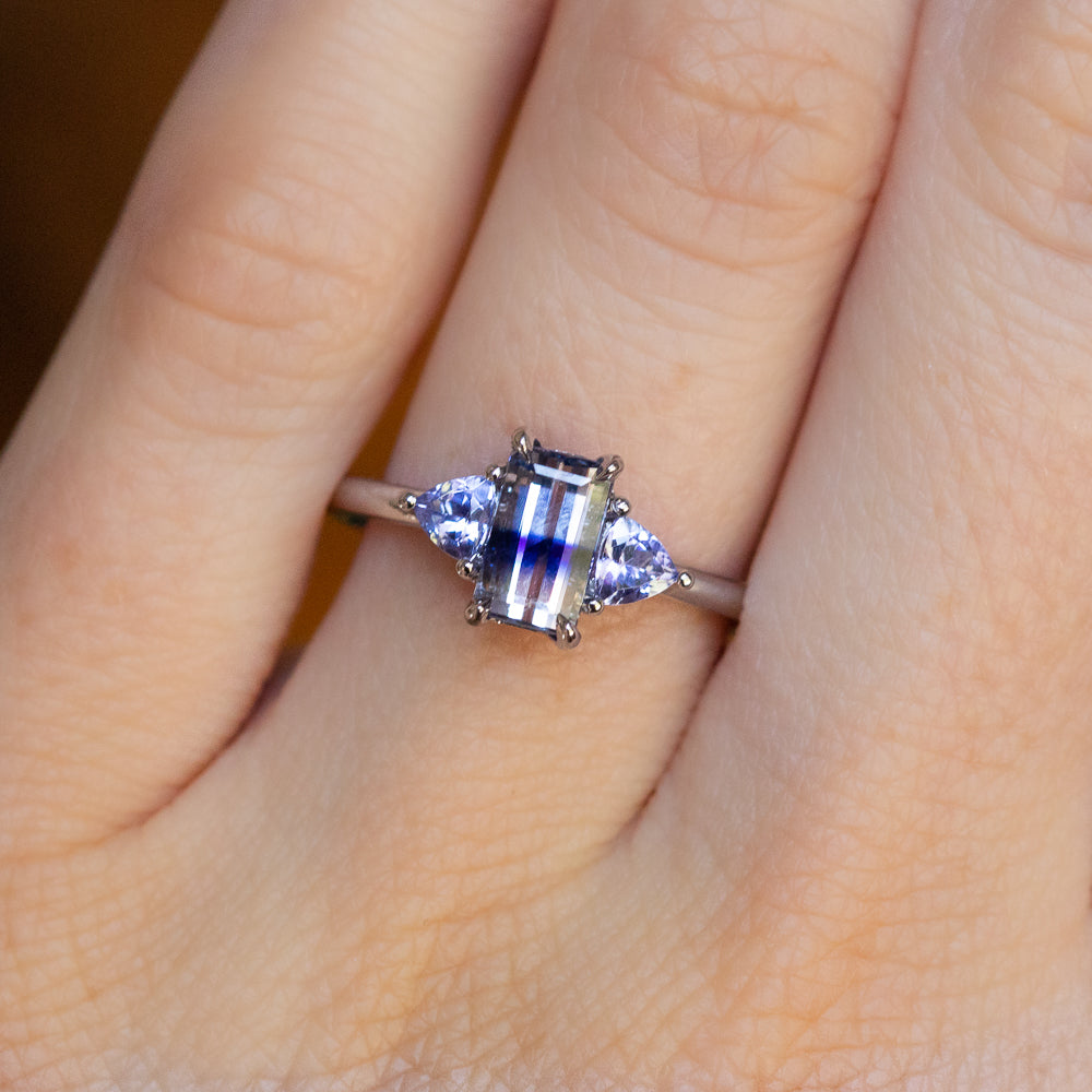 Sapphire and tanzanite rings hotsell