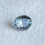 1.29CT OVAL MONTANA SAPPHIRE, LAVENDER PURPLE WITH BLUE, 7.03X5.56MM, UNTREATED