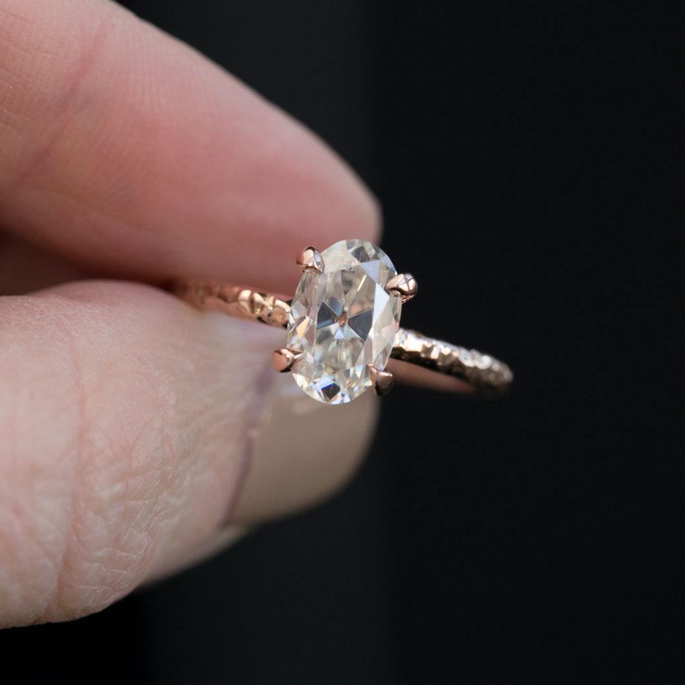 Moissanite estate rings on sale