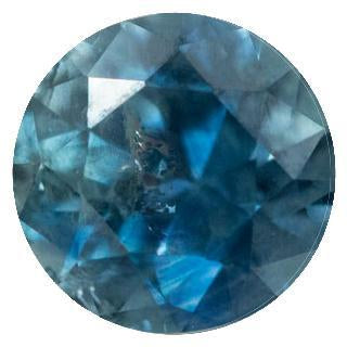 1.78ct Blue Montana Sapphire Three Stone Ring in 18k Yellow Gold