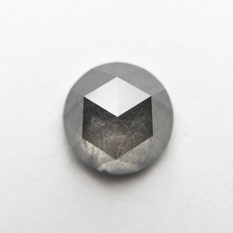 2.53ct 8.25x8.35x4.45mm Round Rosecut 18728-23 - Misfit Diamonds