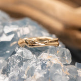 Alluvial Band A in 14K Yellow Gold