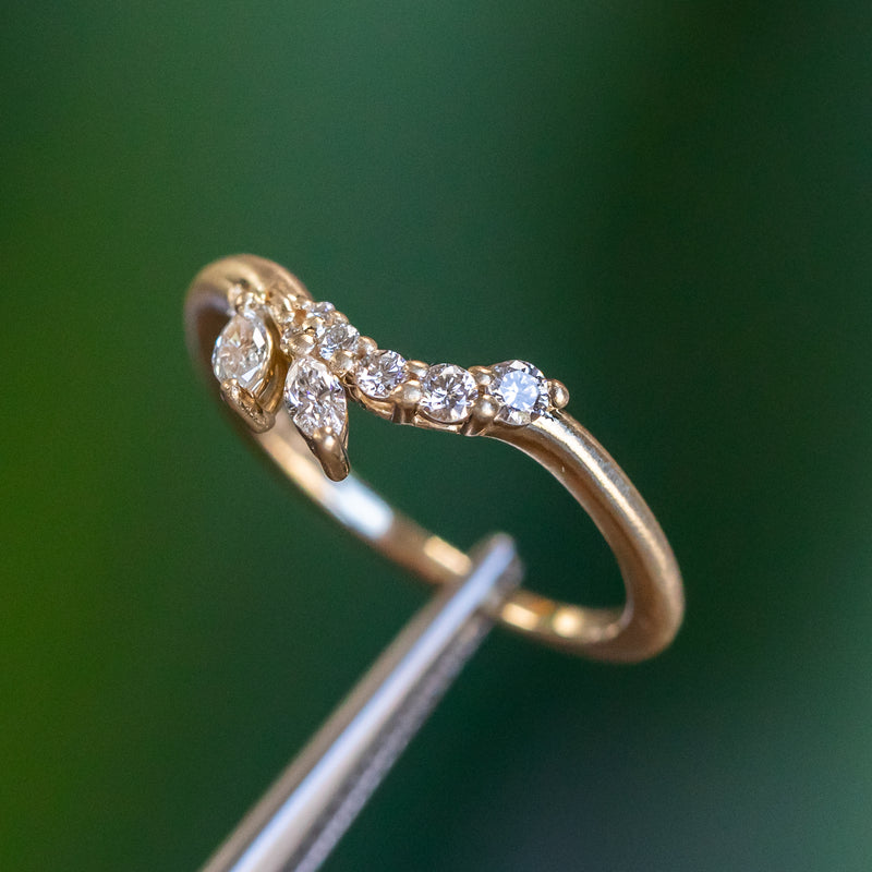 Men's Diamond Wedding Ring 2 Carat in 18K Gold Size 12