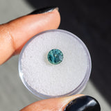 1.55CT Roval Sri Lanka Sapphire, Bright Teal, 6.53x4.72MM