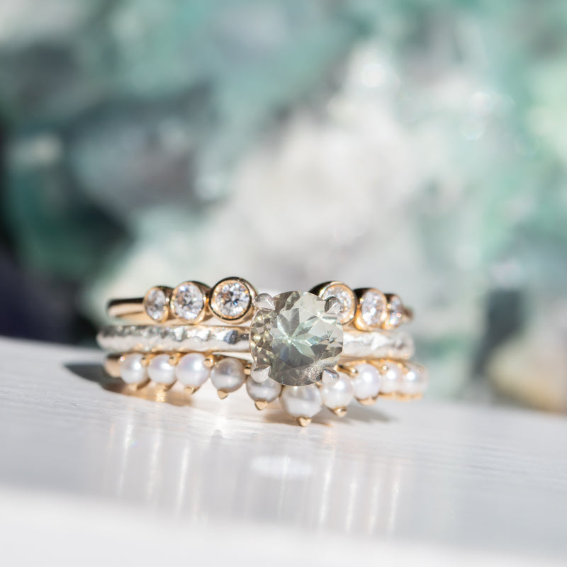 Oregon Sunstone Gold Ring – Madelynn Cassin Designs