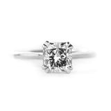 Classic Cathedral Double Prong Solitaire, Stackable - Setting