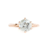 6 Prong Evergreen Solitaire - Setting