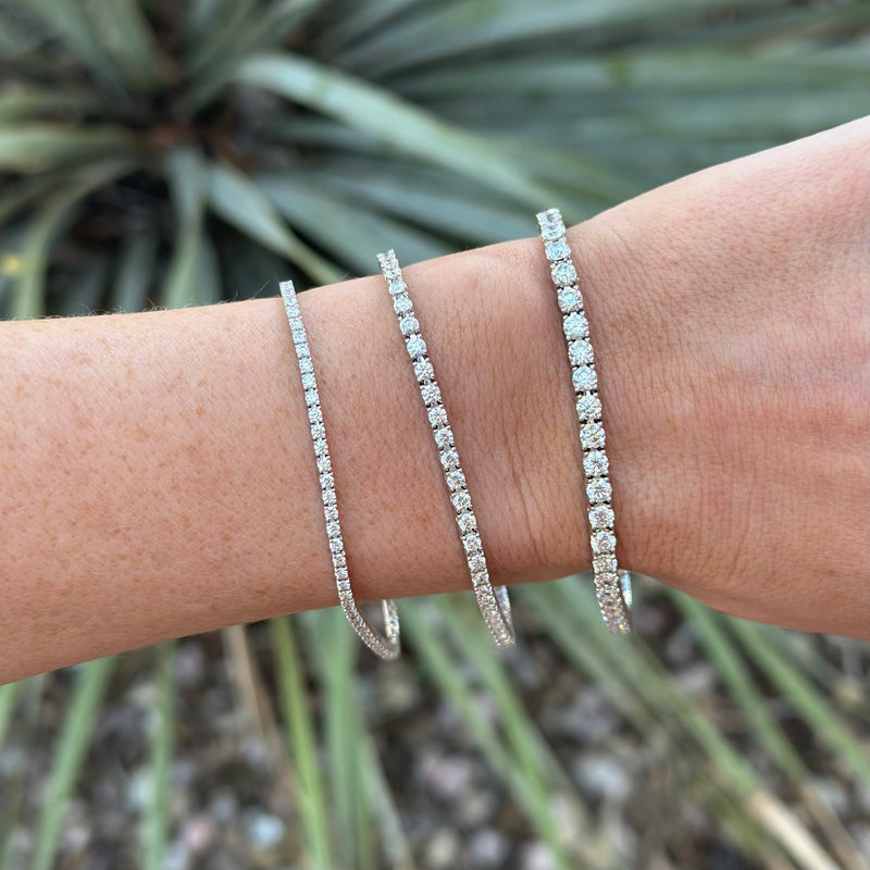 Diamond Tennis Bracelet in 18k Gold Anueva Jewelry