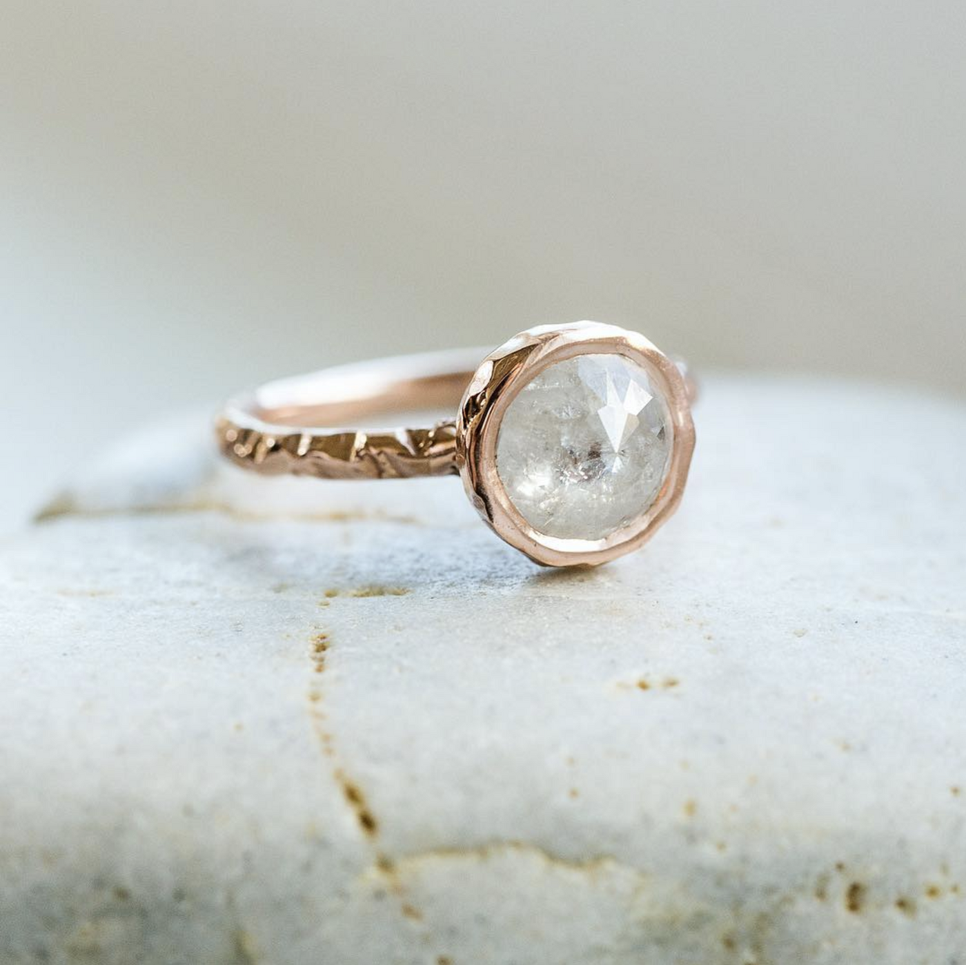 Low Profile Bezel Setting Anueva Jewelry