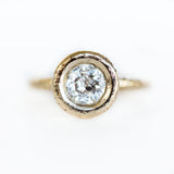 1.03ct Crown Jubilee® Diamond Ring in Chunky Yellow Gold Bezel