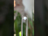 2.11CT ROUND SALT AND PEPPER DIAMOND, MEDIUM GREY, GARDEN INCLUSIONS, 7.67X5.30MM
