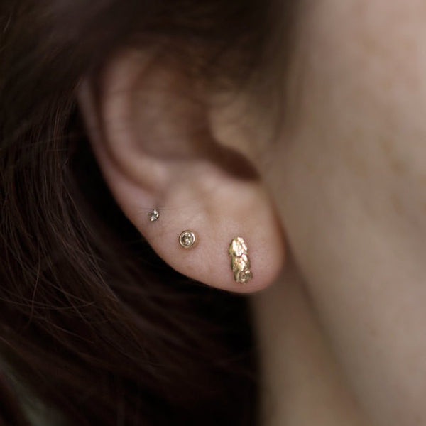 Stud Earrings: Dainty Gold & Diamond Studs | gorjana