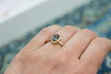 oval sapphire diamond halo color change sapphire carved engagement ring with peacock mermaid sapphire