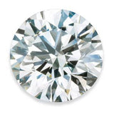 GIA White Brilliant Cut Natural Diamonds round